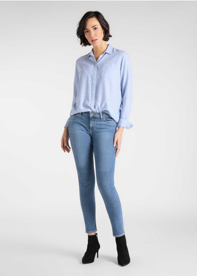 LEE SCARLETT DAMSKIE SPODNIE JEANSOWE ALABAMA DAWN L506MXAY 112111215