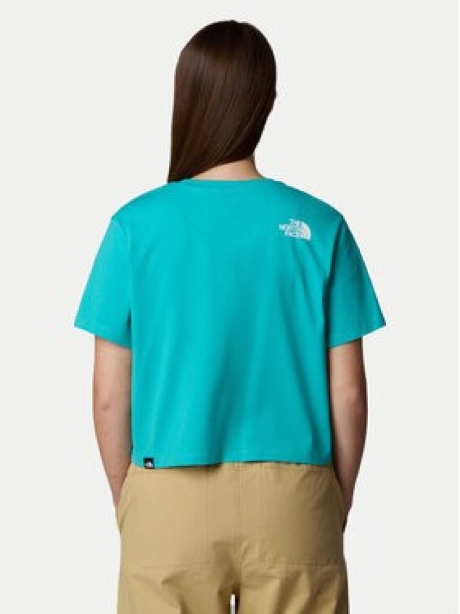 The North Face T-Shirt Simple Dome NF0A87U4 Niebieski Loose Fit