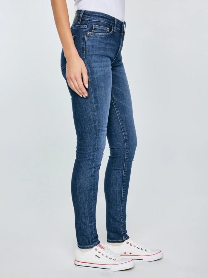 Jeansy damskie skinny granatowe Adela 512
