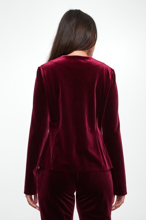 Żakiet damski welurowy JOSEPH RIBKOFF