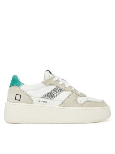 D.A.T.E. Sneakersy Court W421-CP-VC Biały