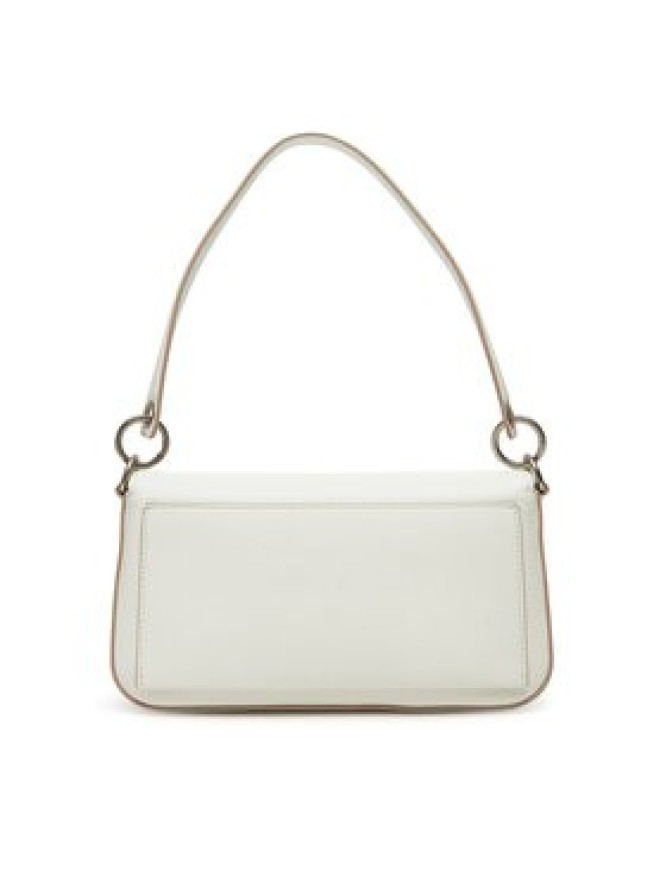 Calvin Klein Torebka Sculpted Flap Shoulder Pouch LV04K3148G Biały
