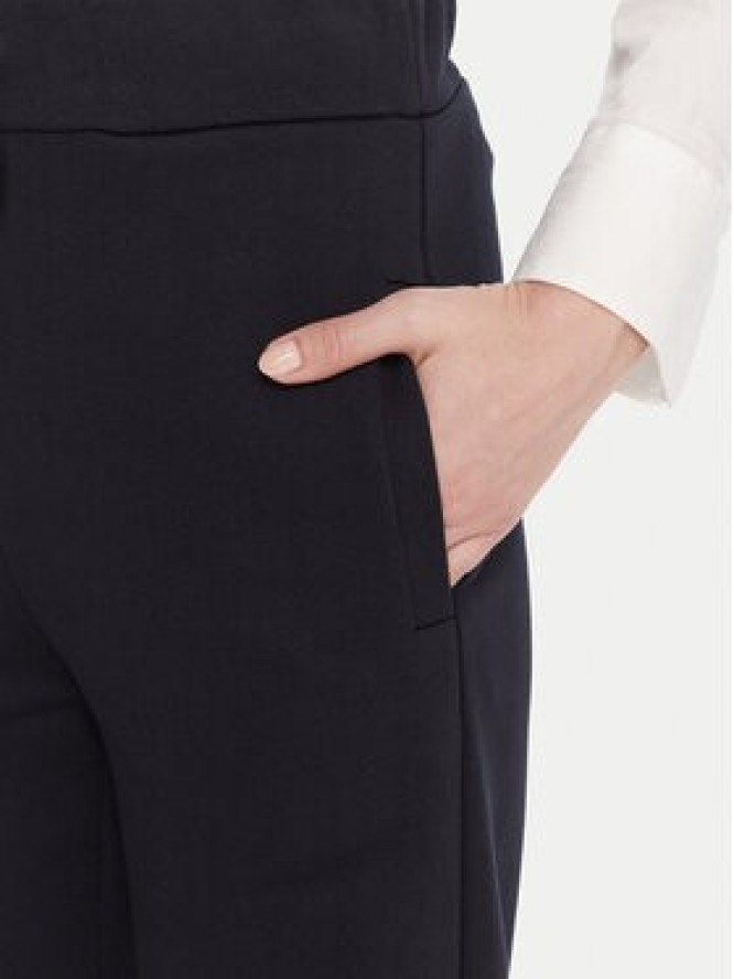 Maryley Spodnie dresowe 25IB558/07BL Granatowy Relaxed Fit