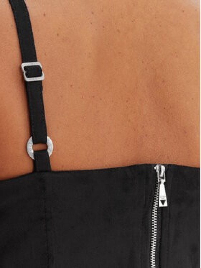 Guess Top W6RH03 WJ472 Czarny Slim Fit