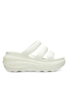 Crocs Klapki Mega Crush Triple Strap 209842 Écru