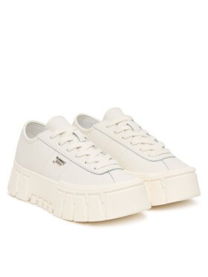Tommy Jeans Sneakersy Tjw Platform Sneaker Leather Lc EN0EN03165 Biały