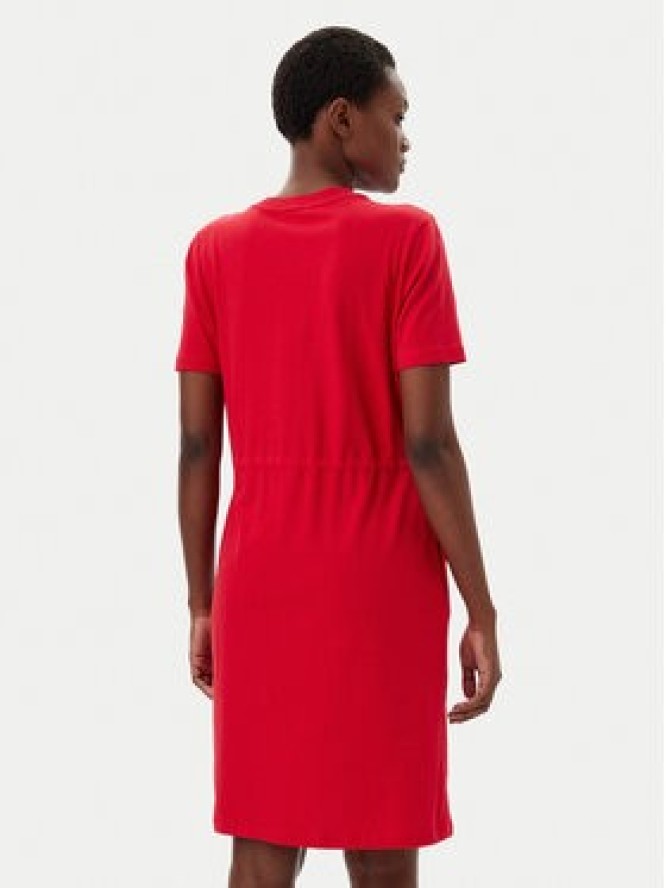 Tommy Hilfiger Sukienka codzienna WW0WW45529 Czerwony Regular Fit