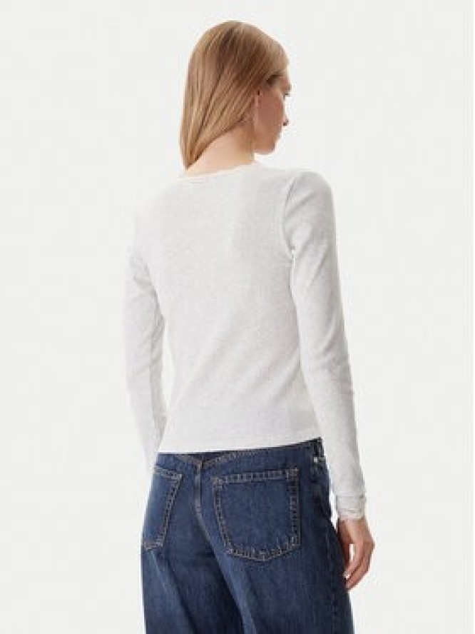 Tommy Hilfiger Bluzka UW0UW06071 Szary Slim Fit