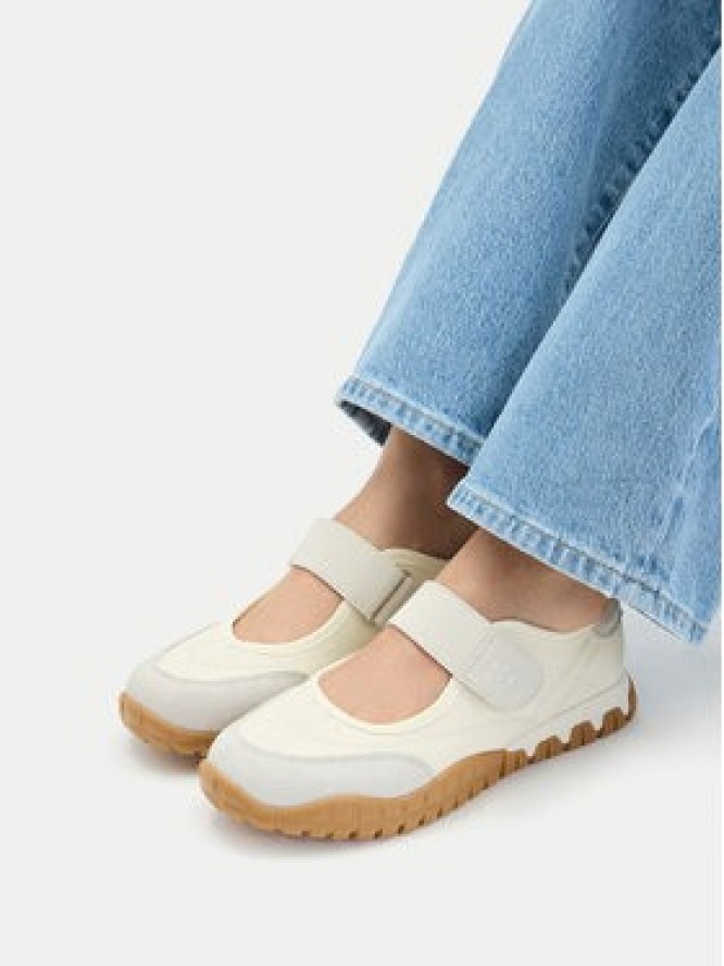 Badura Sneakersy EO-AILA-YB25D32-1 Écru