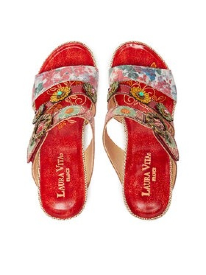 Laura Vita Klapki Barry 30 Czerwony