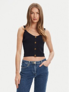 Guess Top W5YR10 Z0130 Granatowy Regular Fit