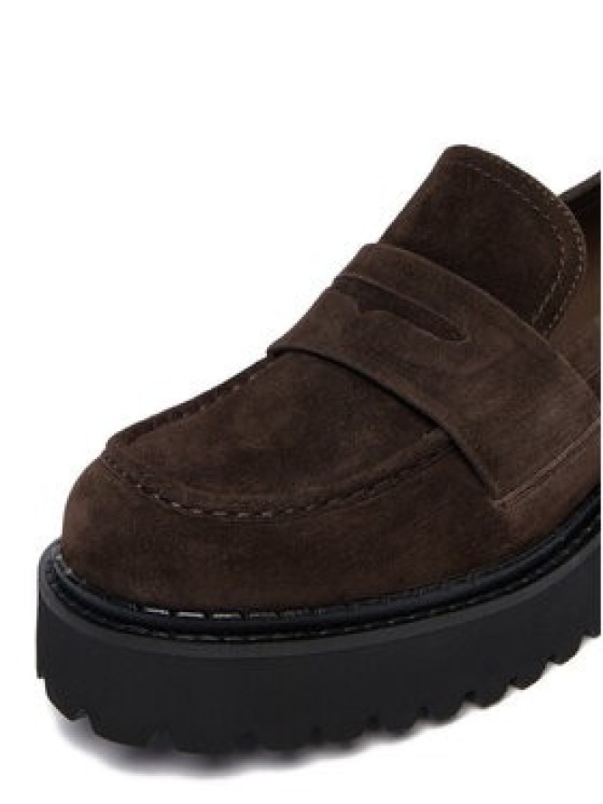 Badura Loafersy EO-ARYA-LT017-1 Brązowy