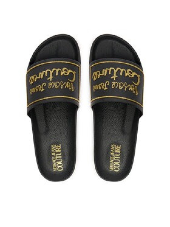 Versace Jeans Couture Klapki 80VA3SQ2 ZSS79 899 Czarny