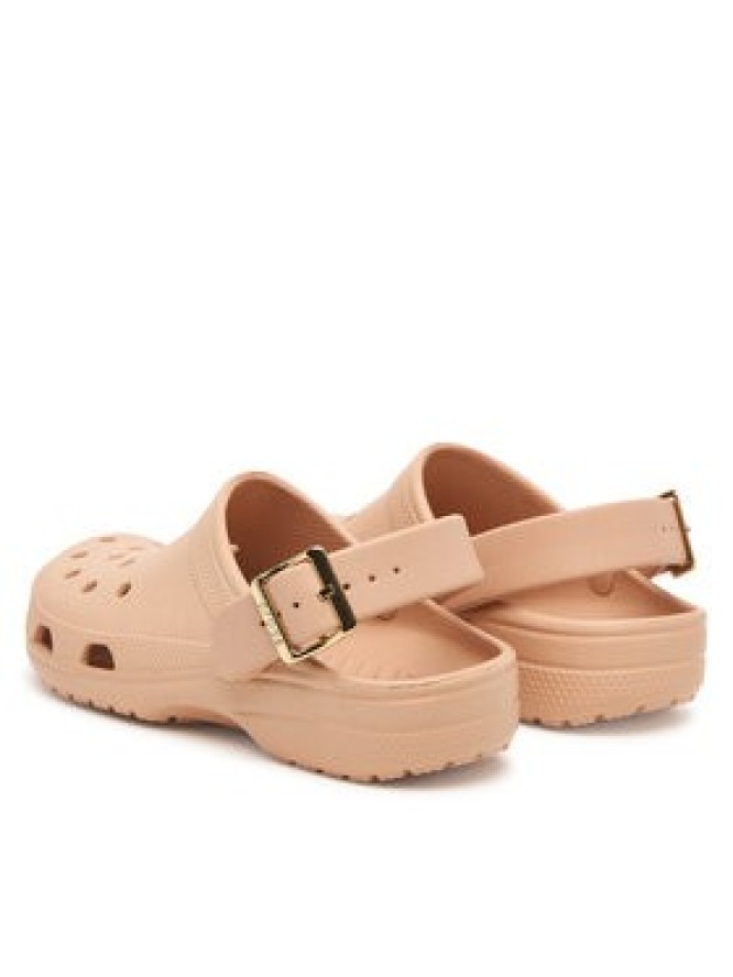 Crocs Klapki Classic Metallic Buckle Clog 213543 Różowy