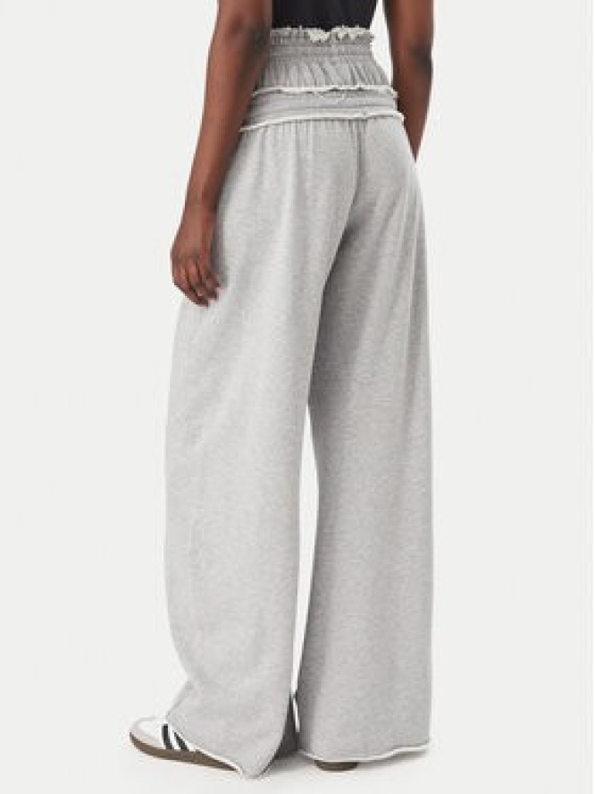 adidas Spodnie dresowe Sst Double Waisted Pant KT1932 Szary Relaxed Fit
