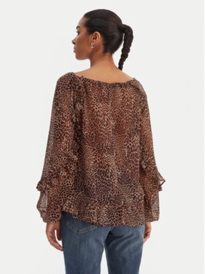 Morgan Bluzka 261-OWAY.F Brązowy Relaxed Fit