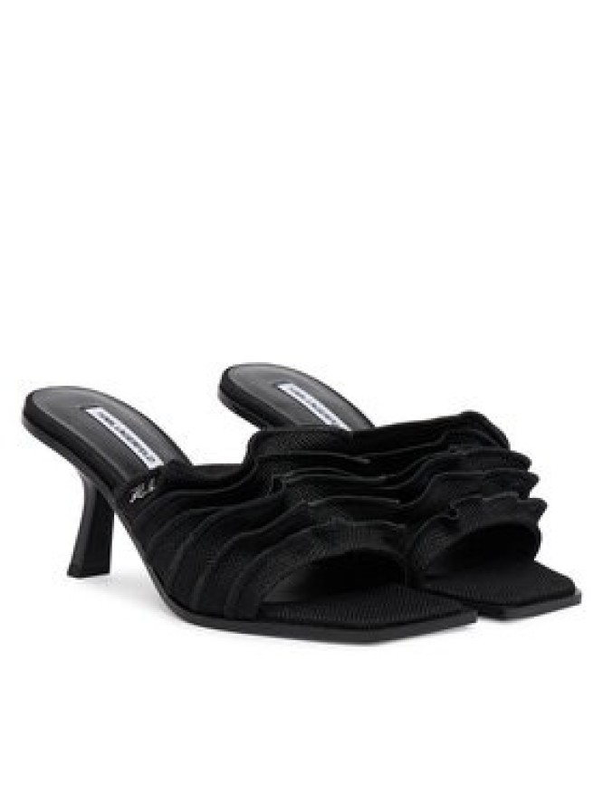 KARL LAGERFELD Klapki Karmel KL33604 Czarny