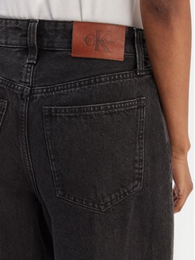 Calvin Klein Jeans Jeansy LV047E627G Czarny Regular Fit