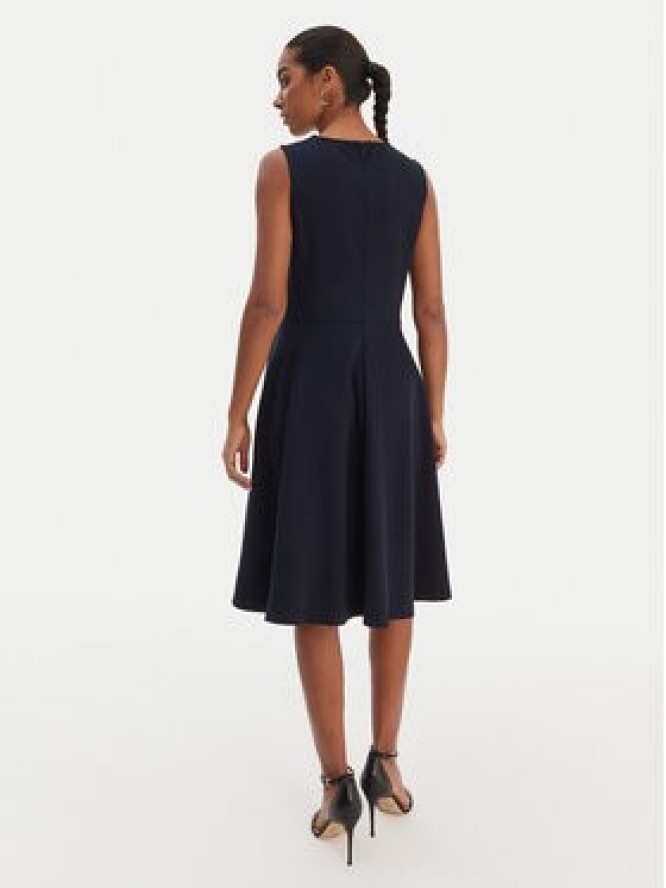 LAUREN RALPH LAUREN Sukienka koktajlowa 200980935003 Granatowy Slim Fit