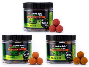Waftersy SuperFeed Pure 15 mm / 70 g – Zestaw FSL Mix Smaków (3 sztuki)