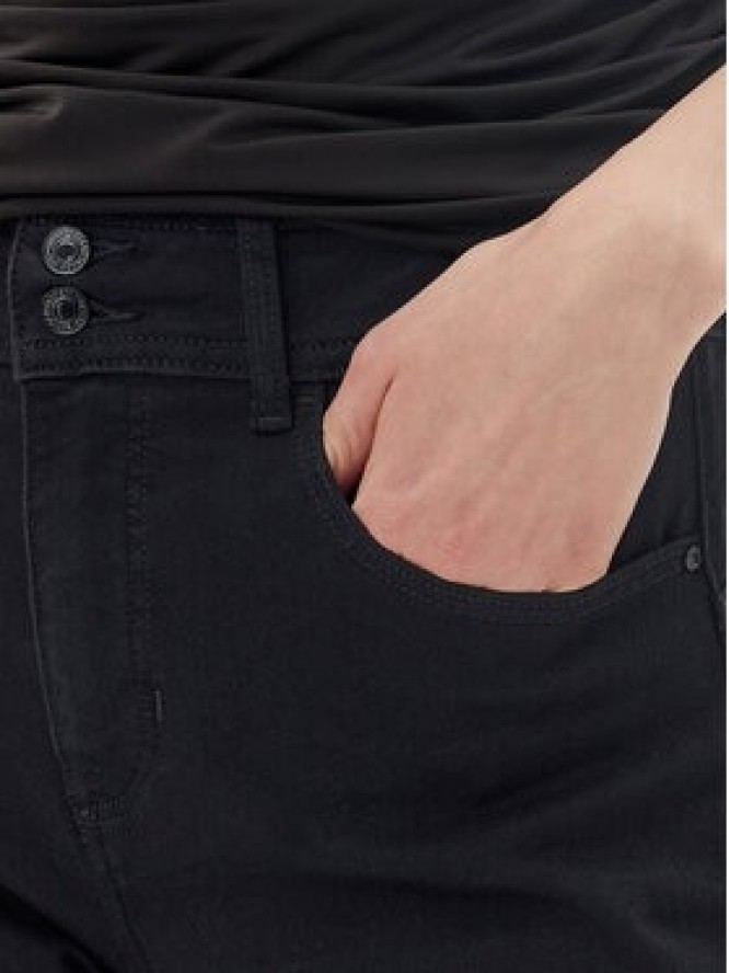 Guess Jeansy W4BA34 D4PZ1 Czarny Skinny Fit