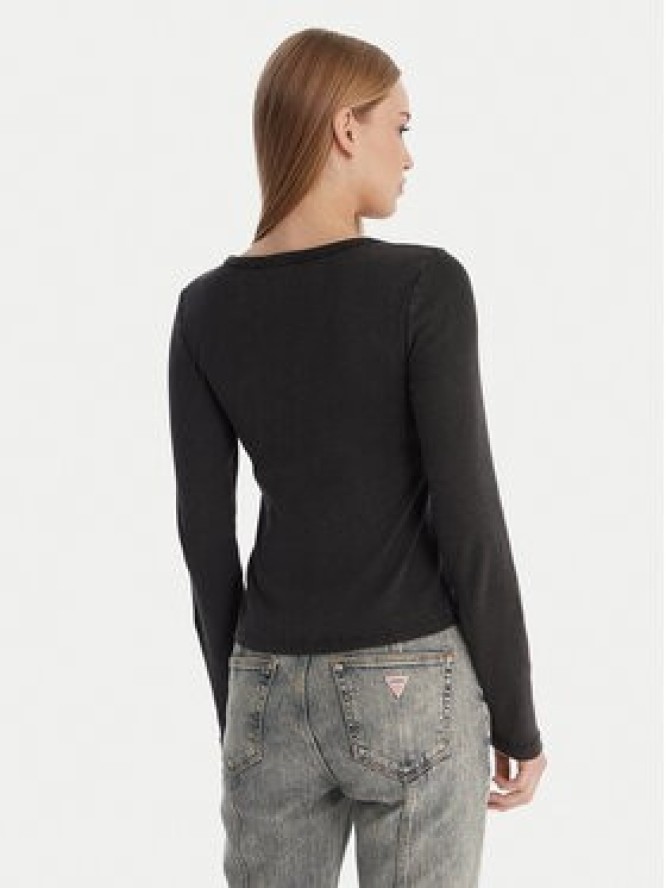 Guess Jeans Bluzka W6RP24 KA0H1 Szary Slim Fit
