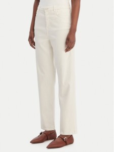 Marella Jeansy Solista 2613131065 Écru Straight Fit