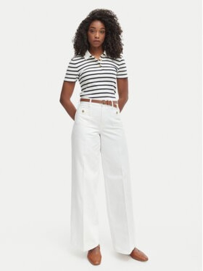 Tommy Hilfiger Jeansy 70s WW0WW48576 Biały Wide Leg