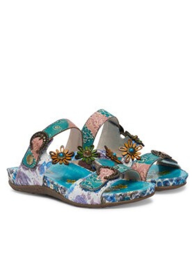 Laura Vita Klapki Liloo 41 Niebieski