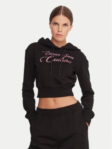 Versace Jeans Couture Bluza 79HAIT05 CF01T Czarny Regular Fit