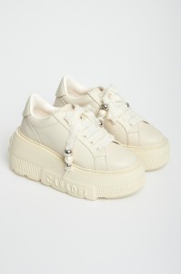 Sneakersy damskie skórzane CASADEI