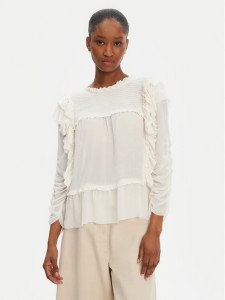 Munthe Bluzka Crisp 252100225231 Beżowy Regular Fit