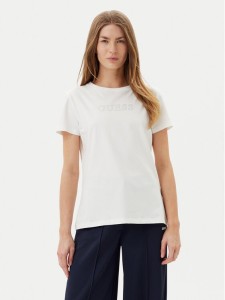 Guess T-Shirt BRIANA SS V3BI11 J1314 Biały Active Fit