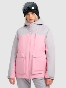 4F Kurtka narciarska membrana 8000 damska - różowa XS