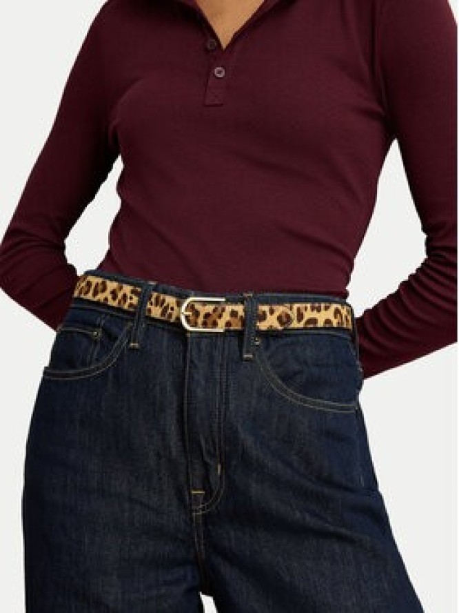 LAUREN RALPH LAUREN Pasek 412P16745001 Brązowy jasny