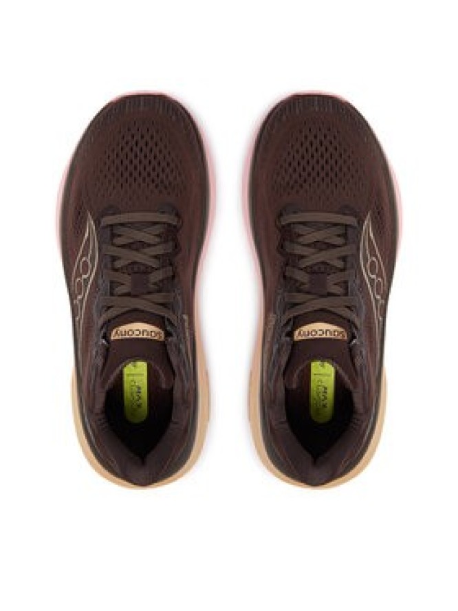 Saucony Buty do biegania Guide 19 W S101465 Brązowy ciemny