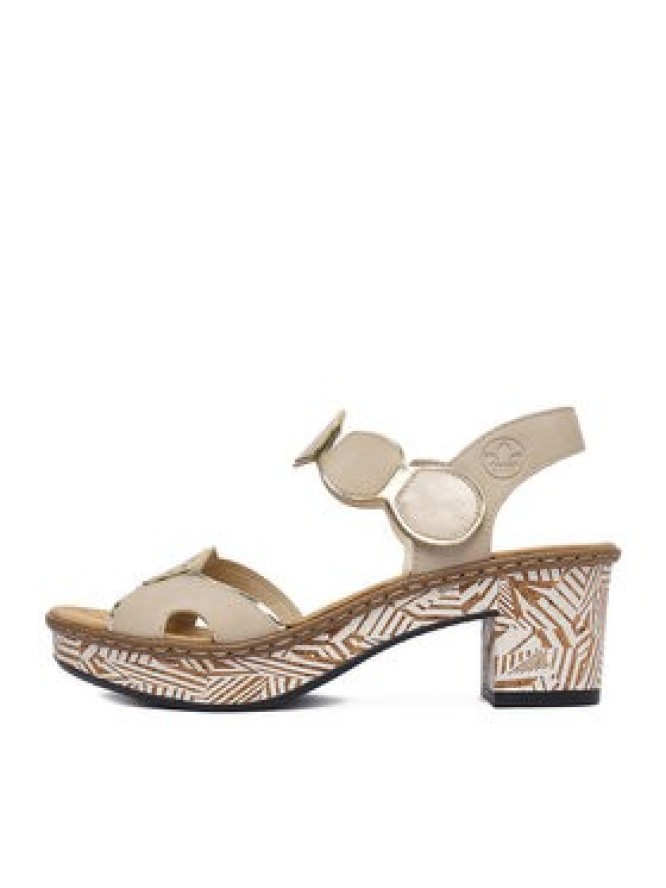 Rieker Sandały CEO-63876-62 Beżowy