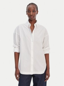 BOSS Koszula C_Bostatta 50553890 Biały Oversize