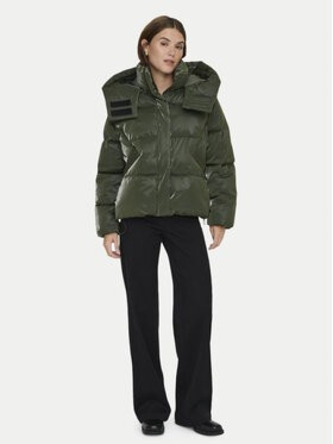 ONLY Kurtka zimowa Bergen 15351969 Zielony Oversize