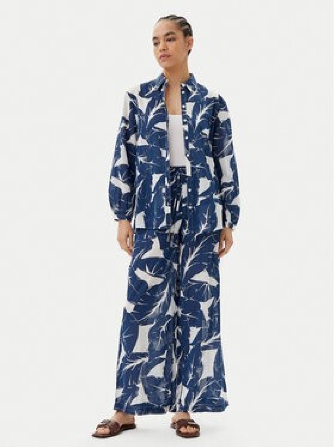 Gaudi Koszula 511FD45013 Granatowy Regular Fit