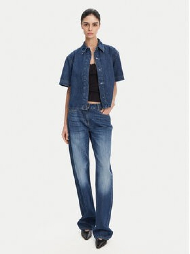 French Connection Koszula jeansowa 72NZD Niebieski Regular Fit