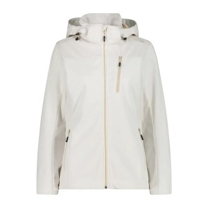 Kurtka wodoodporna z odpinanym kapturem softshell damska CMP