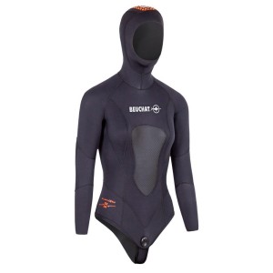 Damska bluza z kapturem do nurkowania Beuchat Athena 5 mm