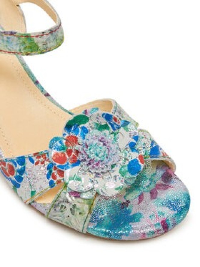 Laura Vita Sandały Framboiseo 42 Niebieski