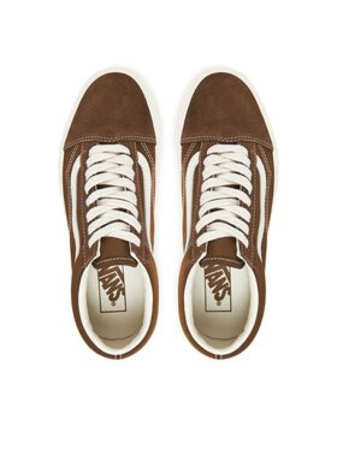 Vans Tenisówki Old Skool VN000D7ZCHS1 Brązowy