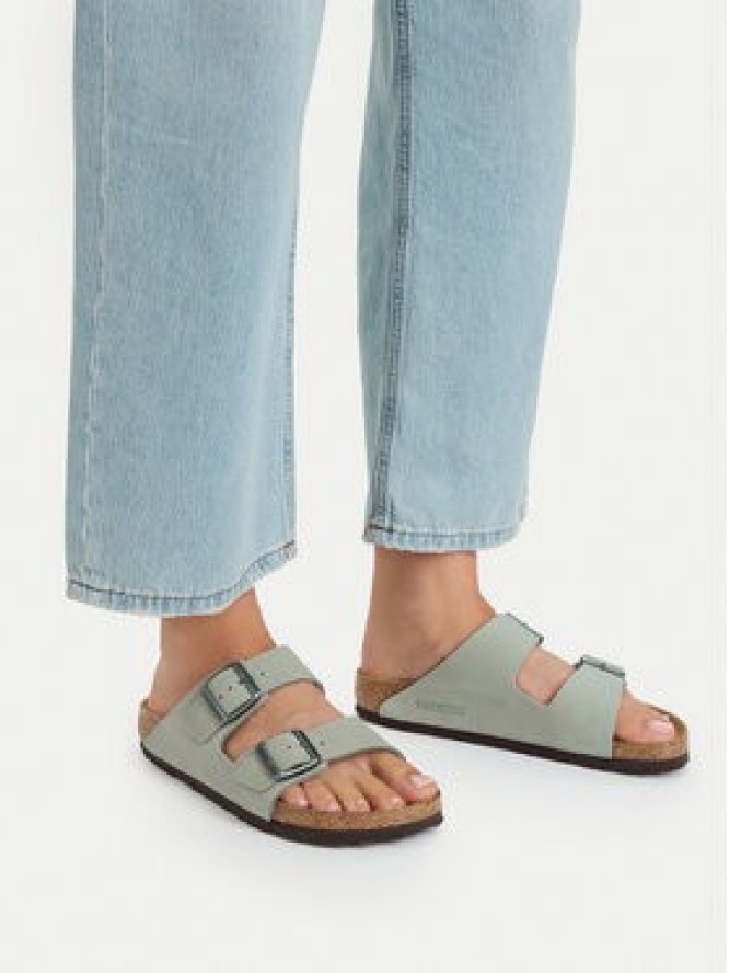 Birkenstock Klapki Arizona 1032820 Zielony jasny