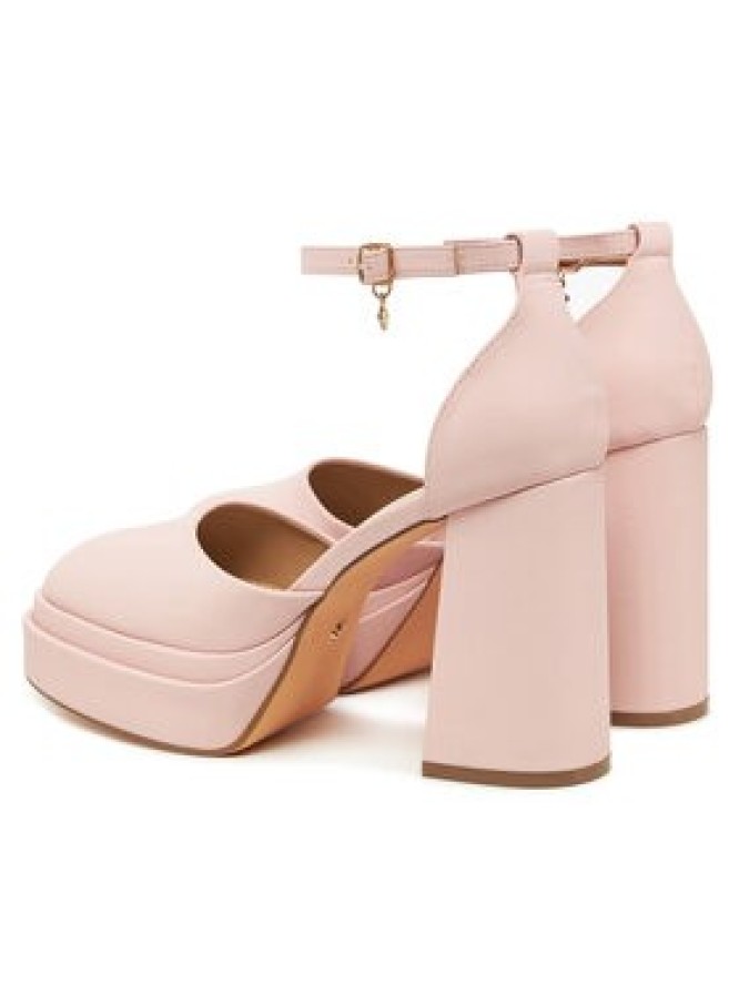 DeeZee Półbuty LW85478-6 Różowy