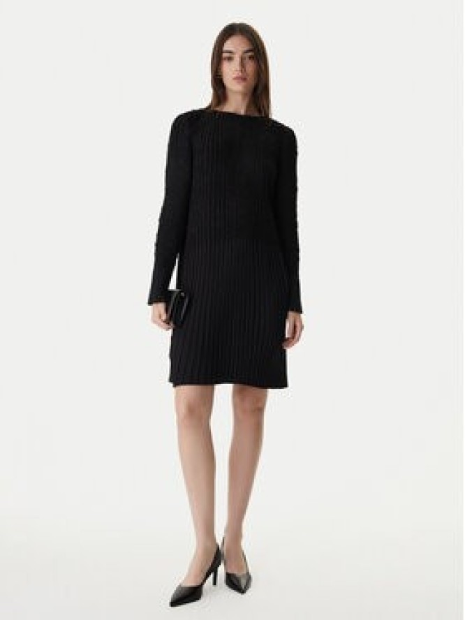 BOSS Sukienka koktajlowa Doppar 50552949 Czarny Regular Fit