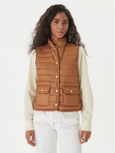 Tommy Hilfiger Bezrękawnik WW0WW49661 Brązowy Regular Fit