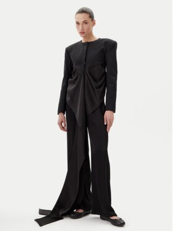 Eleh Marynarka ESS250171 Czarny Regular Fit